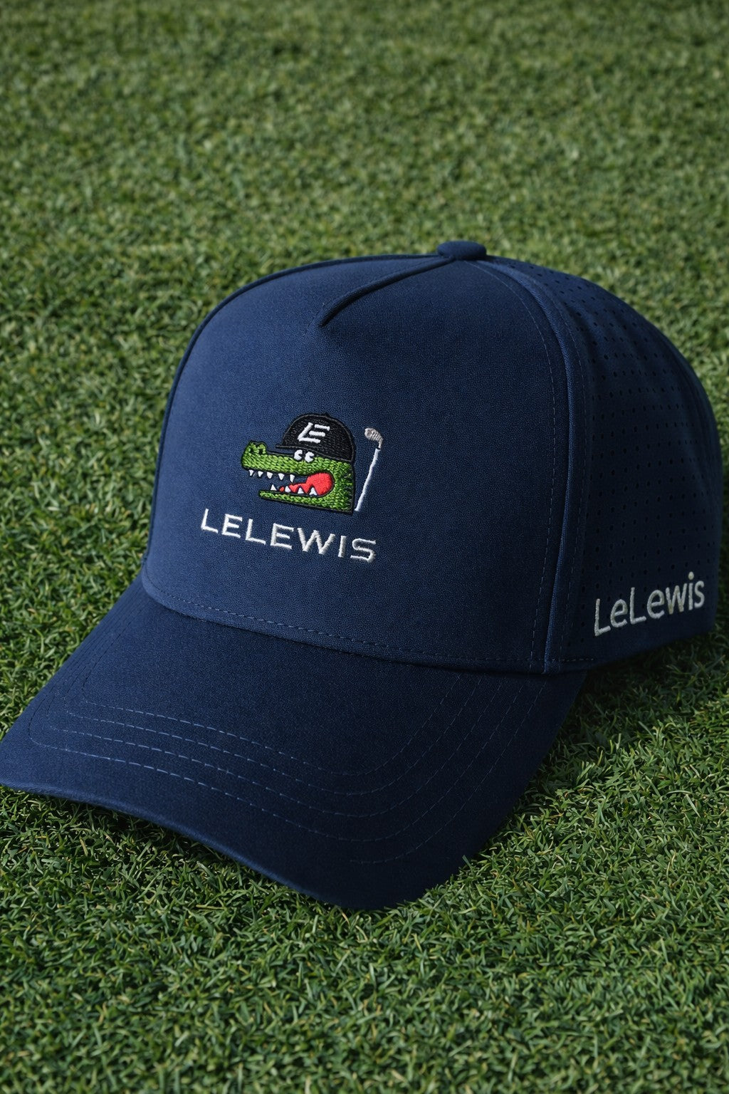 LeLewis Junior Navy — Golf Cap voor Kinderen